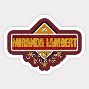 Miranda Lambert - country music a Sticker